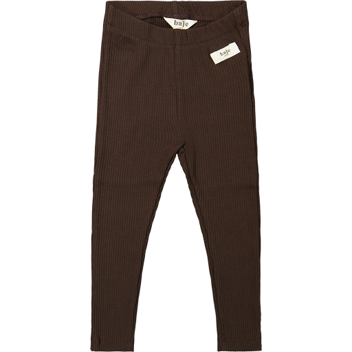 [Baje bissi] (girls Rib Legging Brown ) 035178