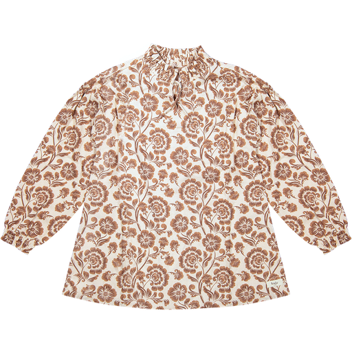 [Baje brescia] (girls Dress Linnen aop) 035192