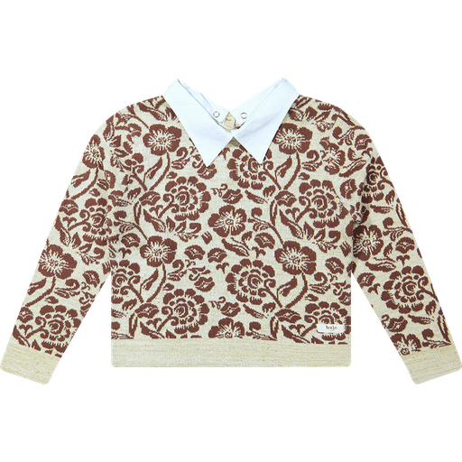 [Baje verona] (girls Pullover   Jacquard) 035201