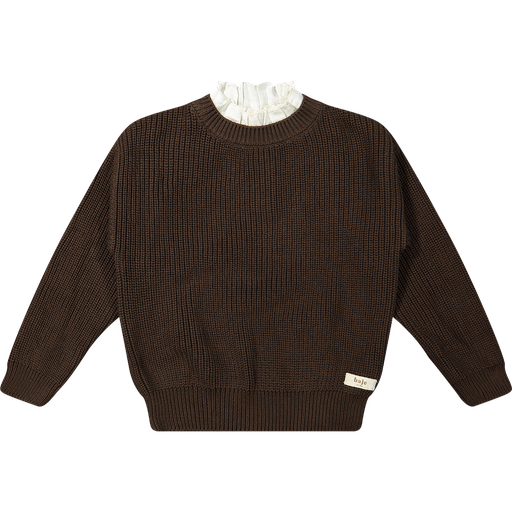 [Baje imola] (Pullover   Knitted brown) 035202
