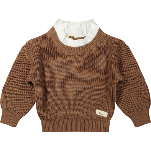 [Baje imola] (girls Pullover    Knitted light b) 035203