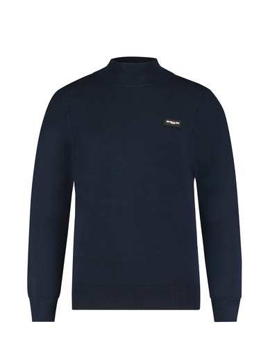 [Ballin 17806/07] (boys Ballin Mockneck Navy) 035401