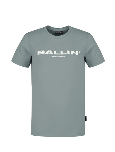 [Ballin 22037115] (boys Ballin T-Shirt Mid blue ) 035403