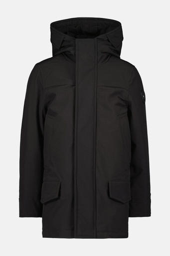 [Air Force FRB0393/901] (boys Snow Parka Black) 035414