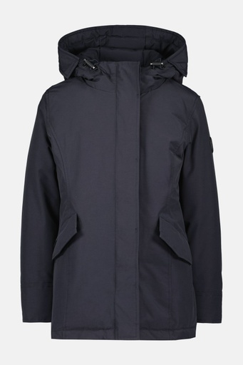 [Air Force HRG0335/552] (girls 2 Pocket Parka Ice Dark navy) 035417