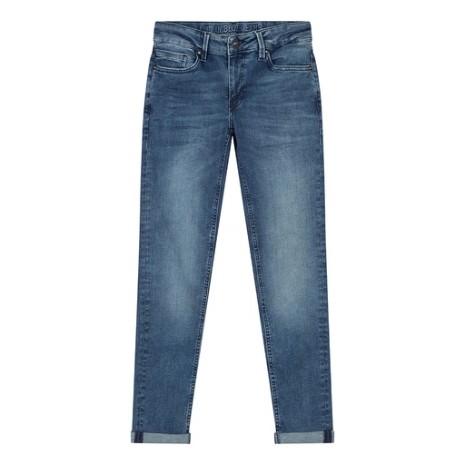 [Indian Blue Jeans ibbw23-2691] (boys Blue Maxstraight Fit Medium denim) 037497