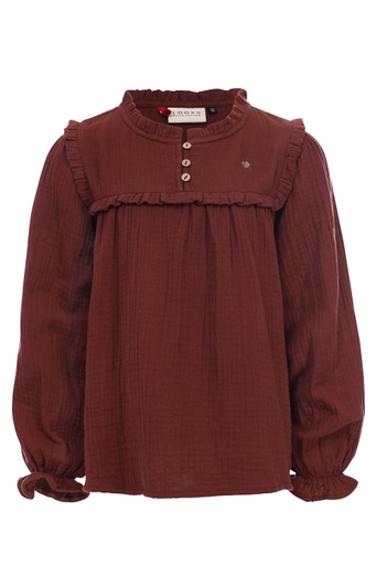 [Looxs 2331-7103-408] (girls Little Mousselin Blouse Red wine) 037592