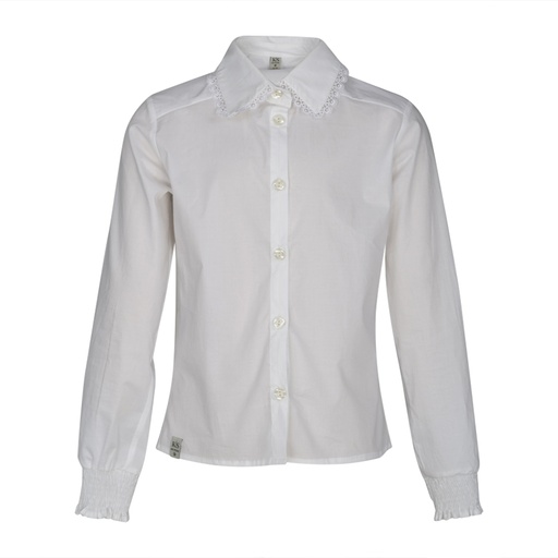 [KIE Stone KS8917] (girls Blouse Anne Off white) 037628