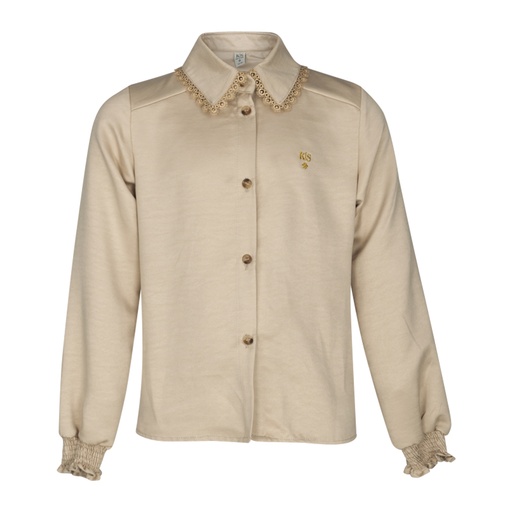 [KIE Stone KS8937] (girls Blouse Anne Sand) 037638