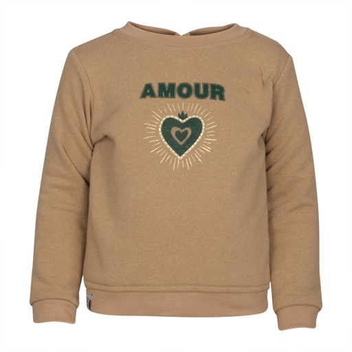 [Kiezeltje kz9066] (girls Sweater Yellow Camel) 037702