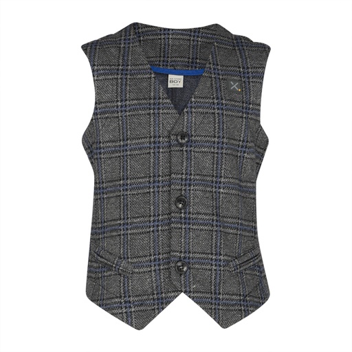 [KIE Stone ksb9101] (boys Gilet Bram Grey  ) 037722