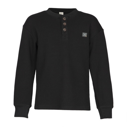[KIE Stone Boys ksb9109] (boys Long Sleeve Guus Zwart) 037728