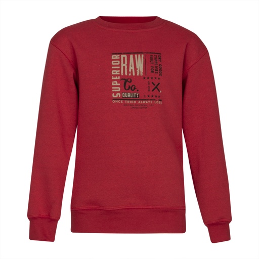 [KIE Stone ksb9112] (boys Sweater Jip Rood  ) 037731