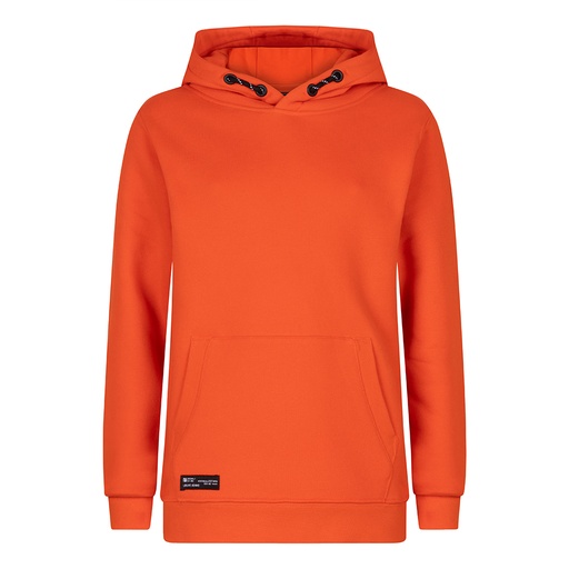 [Indian Blue Jeans ibbw23-4595] (boys Hoodie Indn Blackprint Smooth orange) 037793