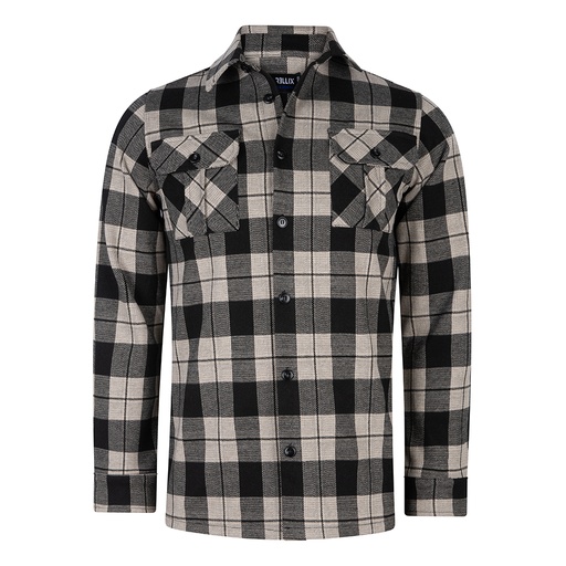 [Rellix rlx-8-b5503] (boys Shirt Jacket Big Check 999/black) 037833