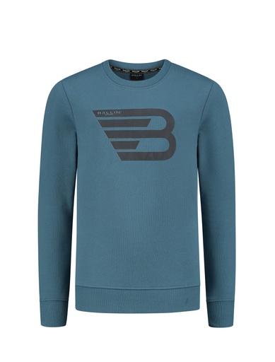 [Ballin 23037304] (boys Crewneck Frontprint 36/mid blue) 037856