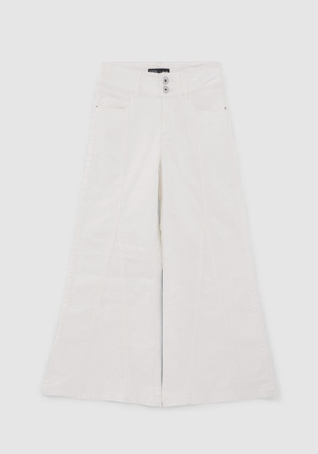 [Way XX22014] (girls Pantalon Large Blanc) 037996