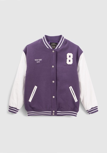 [IKKS XX41004] (girls Bomber College Lila  ) 038003