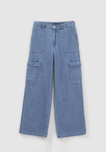 [Way XX29084] (girls Cargo Baggie Light blue) 038012