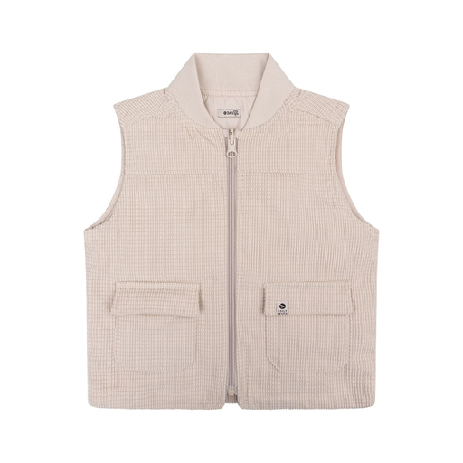 [Daily7 D7B-W23-1110/911] (boys Bodywarmer Reversible Cement grey) 038016