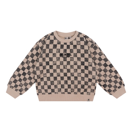 [Daily7 D7B-W23-4505/911] (boys Organic Sweater Oversized Cement grey) 038030