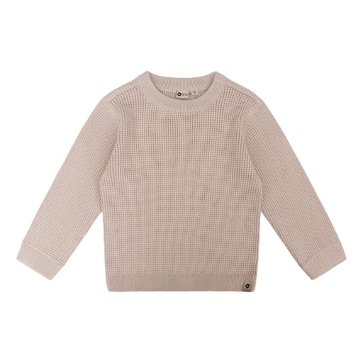 [Daily7 D7B-W23-8551/911] (boys Knitted Sweater  Cement grey) 038035