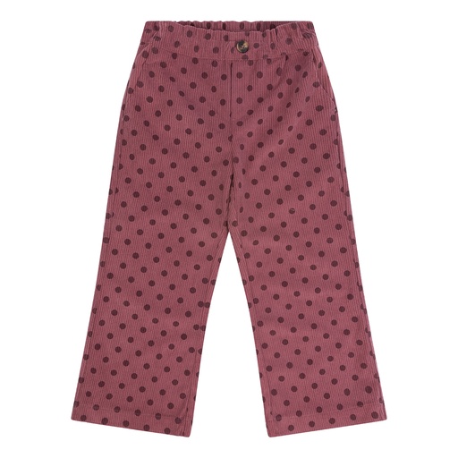 [Daily7 D7G-W23-2302/485] (girls Wide Pants Corduroy Dark mauve) 038039