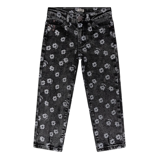 [Daily7 D7G-W23-2452/999] (girls Ruby Mom Fit Black) 038044
