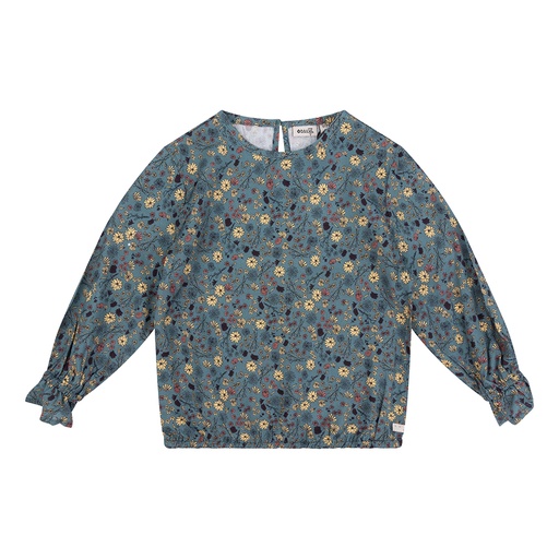 [Daily7 D7G-W23-5100/691] (girls Flower Shirt Petrol) 038052