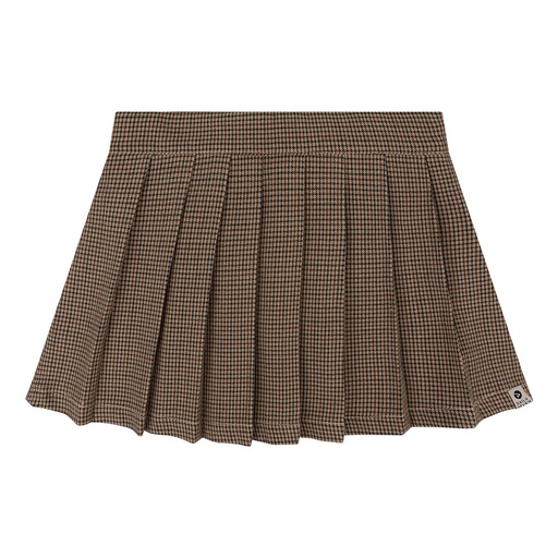 [Daily7 D7G-W23-6101/764] (girls College Skirt Brown ) 038055