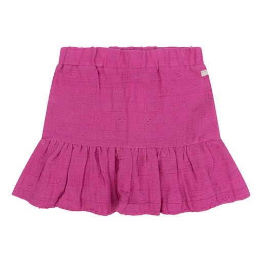 [Daily7 D7G-W23-6102/378] (girls Skirt Embroidery Pink) 038056